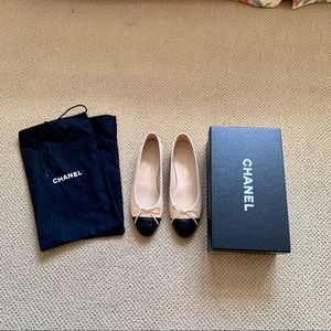 CHANEL BALLERINA FLATS SIZE 37